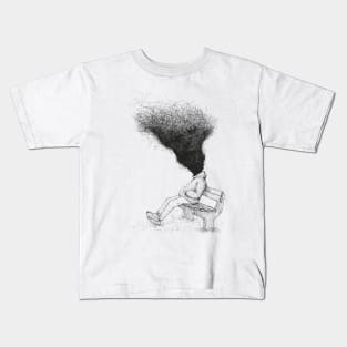 Scribble Art Overload Kids T-Shirt